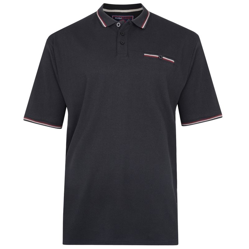 5291 Dobby waffle weave polo