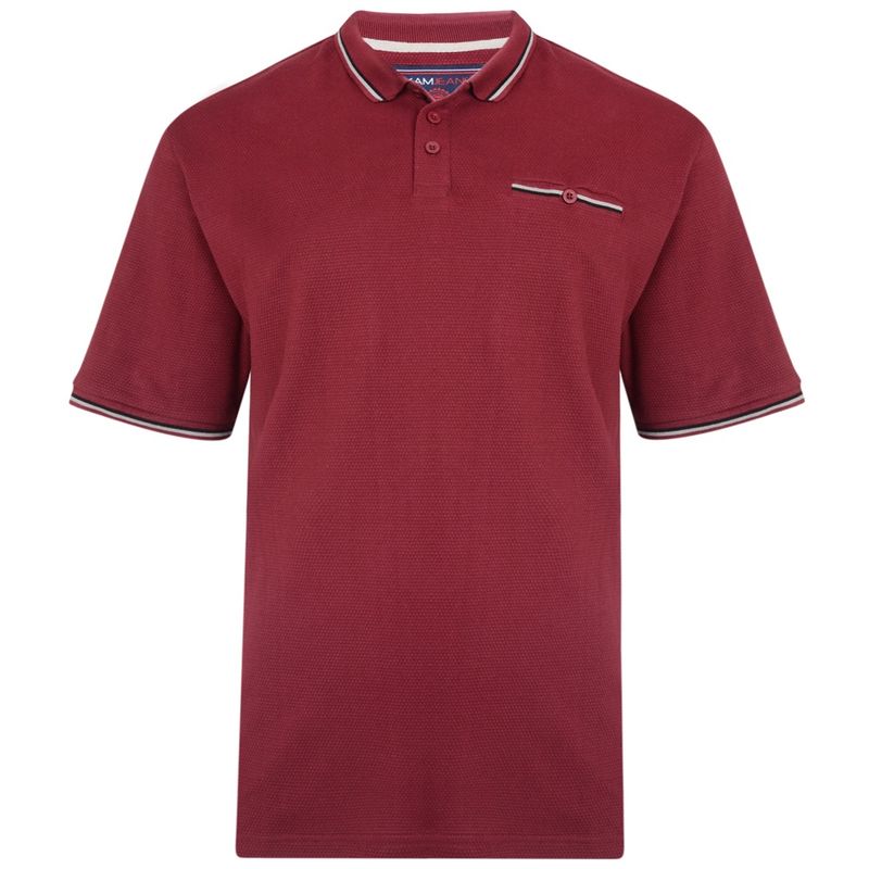 5291 Dobby waffle weave polo