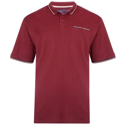 5291 Dobby waffle weave polo