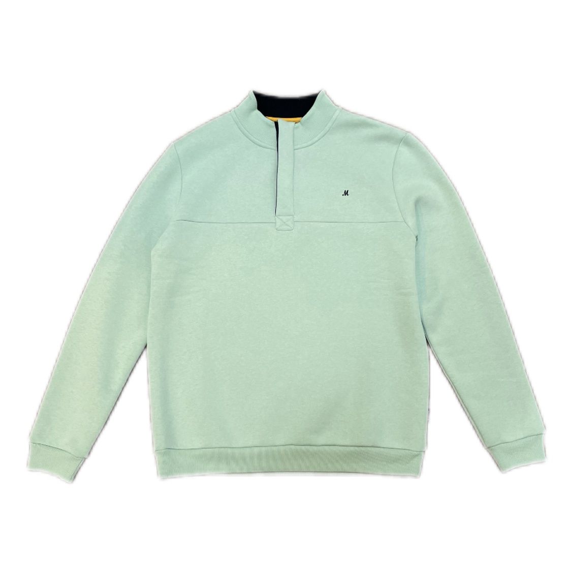 ML301581 RIDLEY 1/4 ZIP FUNNEL NECK  BIRDS EGG