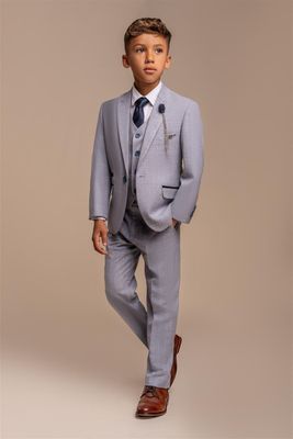 BOYS CARIDI SUIT SKY