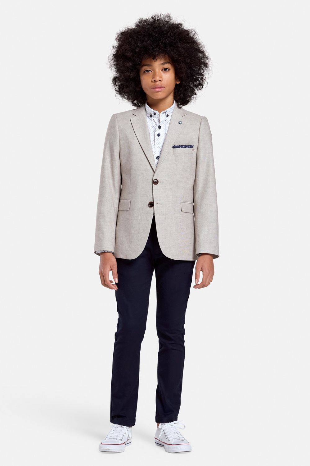 BOYS HARRY JACKET STONE