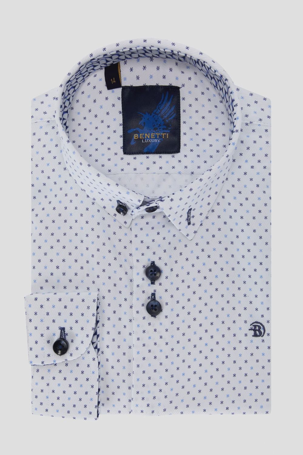 BOYS RYAN SHIRT BLUE