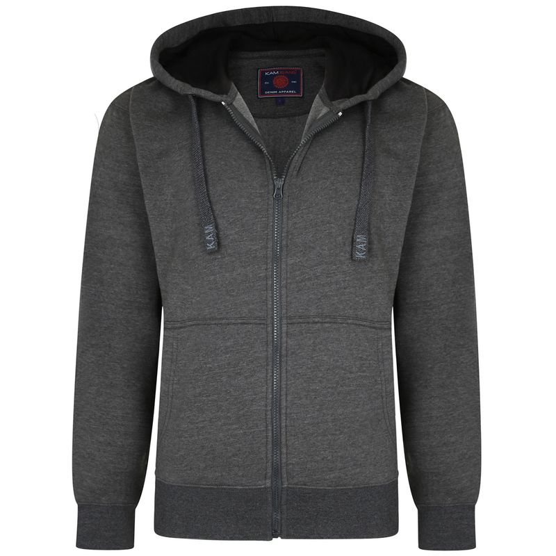Fleece Zip Thru Hoody
