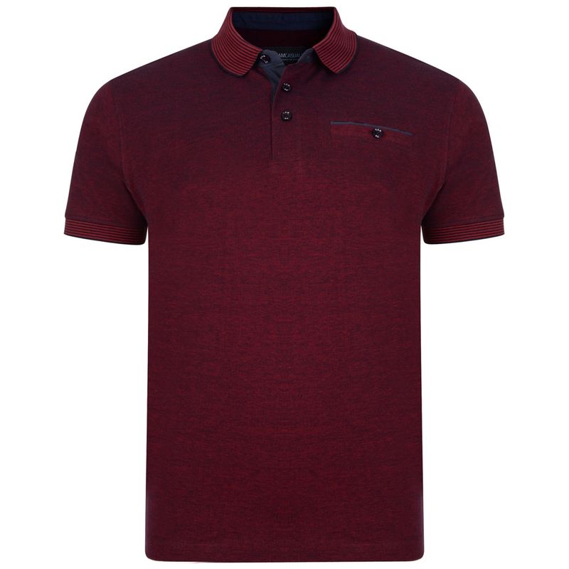 Melange Two-Tone Polo