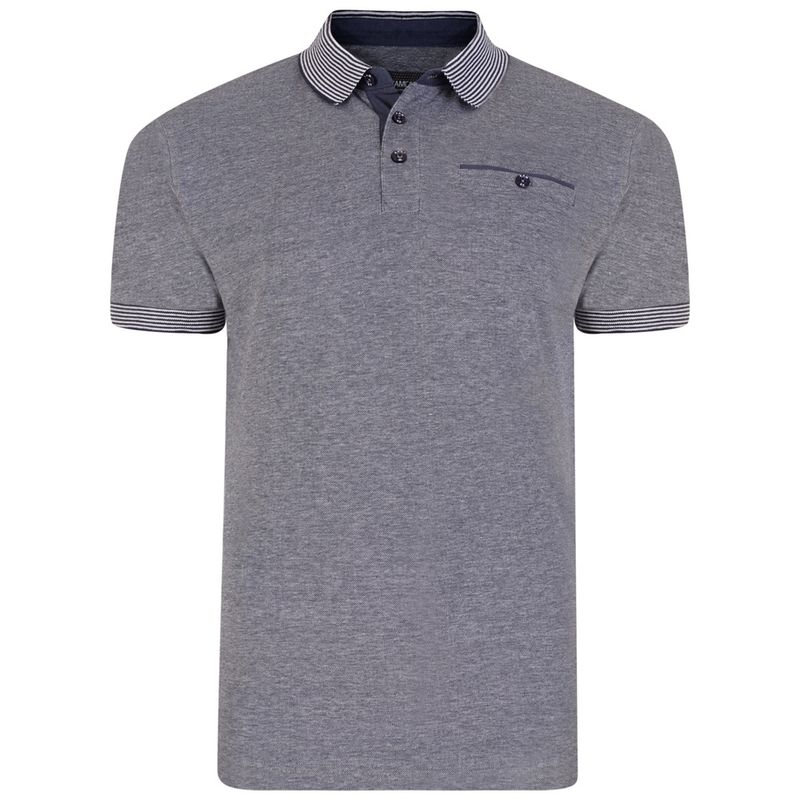 Melange Two-Tone Polo