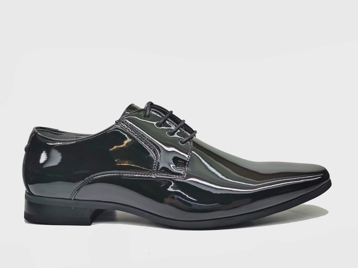 BRUSSELS BLACK PATENT SHOE