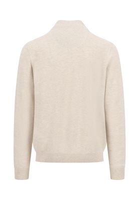 1513 222 FYNCH HATTON 1/4 ZIP KNIT COL 824 NEW OFFWHITE