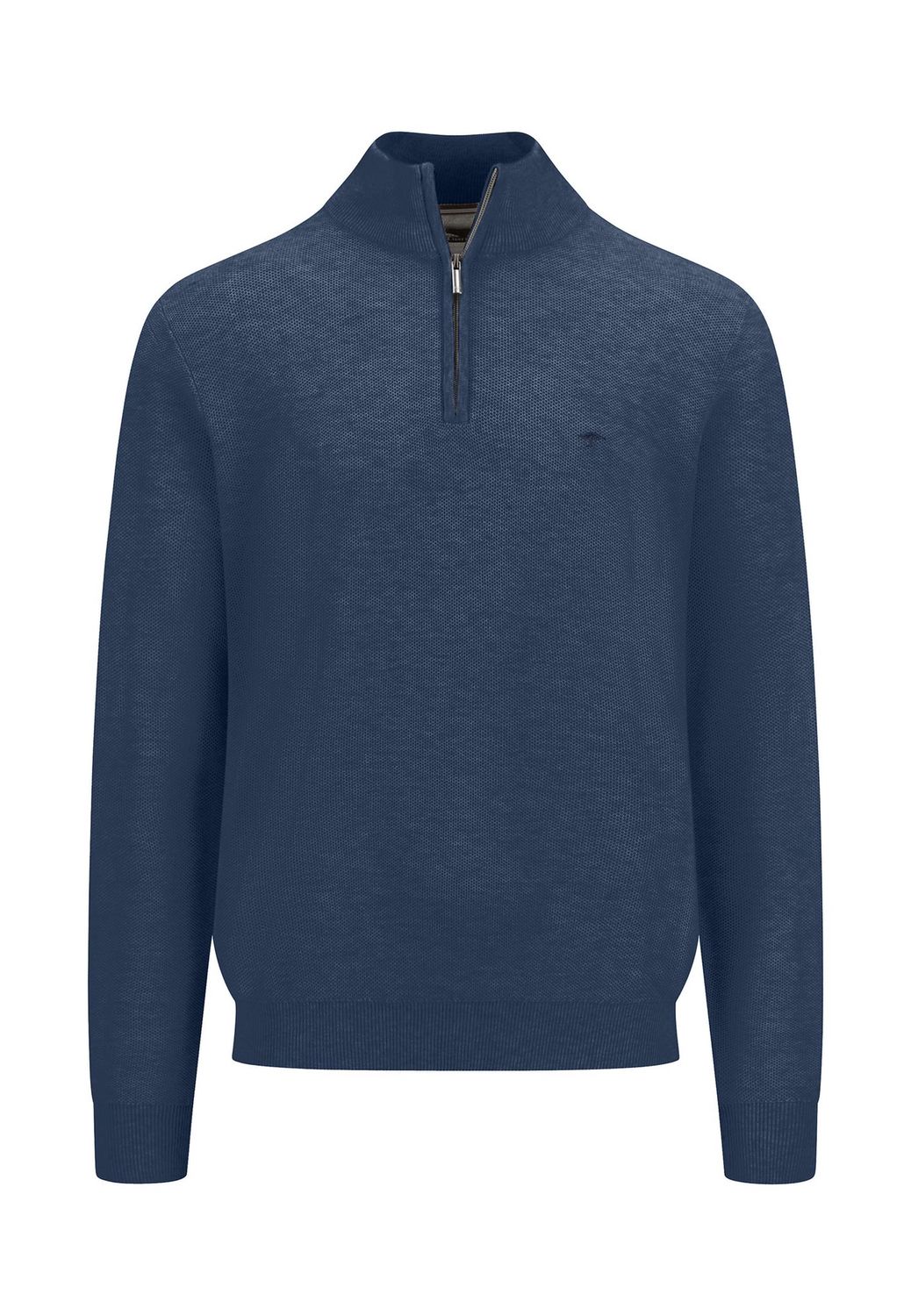 1513 222 FYNCH HATTON 1/4 ZIP KNIT COL 680 NIGHT