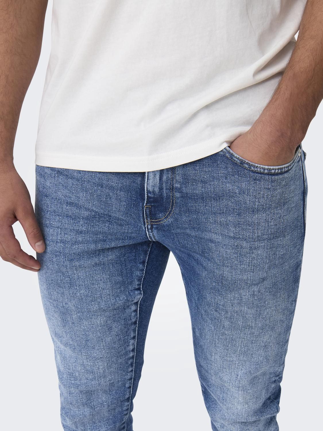 ONSSWEFT REG MB 5094 DNM 22025094 MEDIUM BLUE DENIM