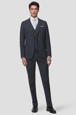 JONNY REGENCY TAILORED 3PC SUIT CHARCOAL