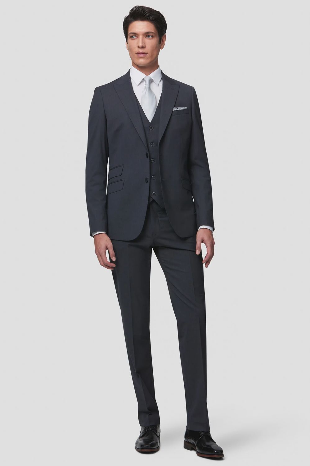 JONNY REGENCY COMFORT 2PC SUIT CHARCOAL