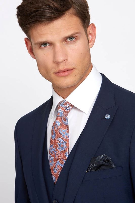 JONNY REGENCY COMFORT 3PC SUIT NAVY