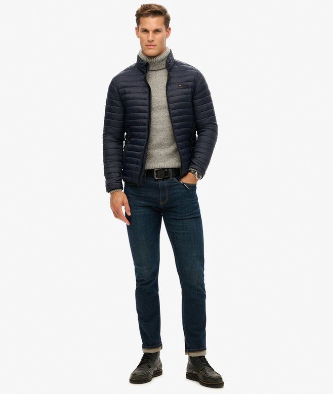 SUPERDRY NON HOODED FUJI LITE JACKET ECLIPSE NAVY M5012062A