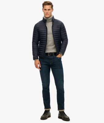 SUPERDRY NON HOODED FUJI LITE JACKET ECLIPSE NAVY M5012062A