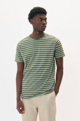 30207863 MAJERAMY STRIPE TEE 190309 THYME