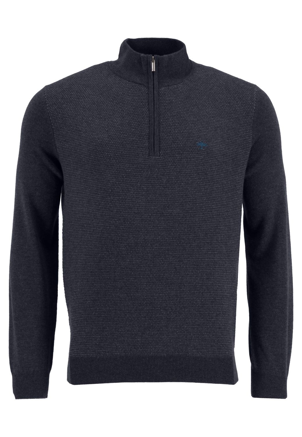 1209 804 FYNCH HATTON HALF ZIP KNITWEAR