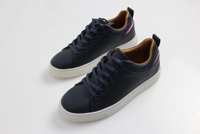 NTY534B BOYS CASUAL SPORTY TIE SHOE NAVY PU