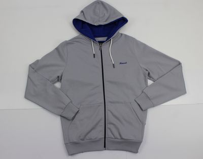 ML301545 ABRAHAM FULL ZIP HOOD SILVER GREY