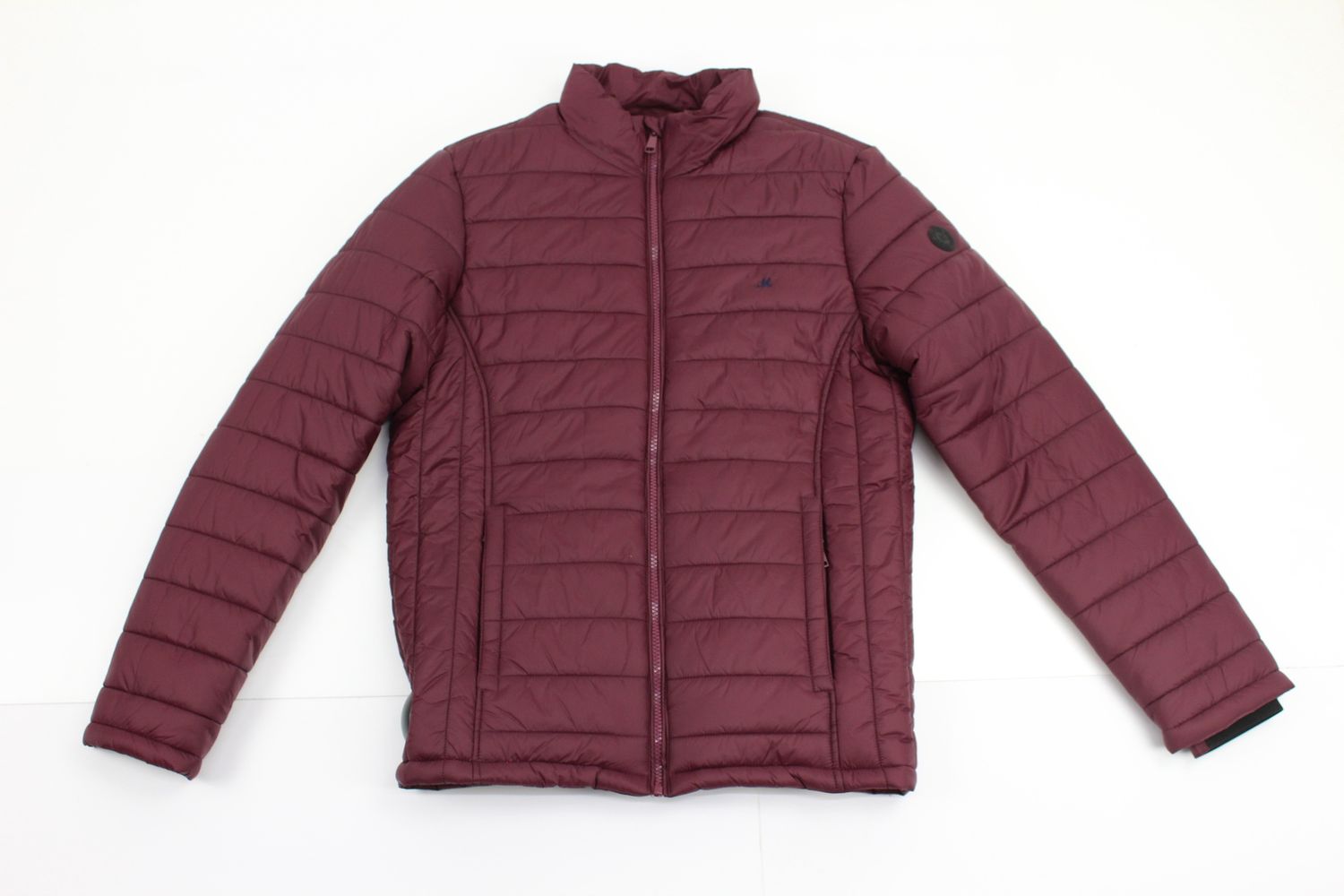 ML372459 VISTA NYLON PADDED BUBBLE JKT BURGUNDY