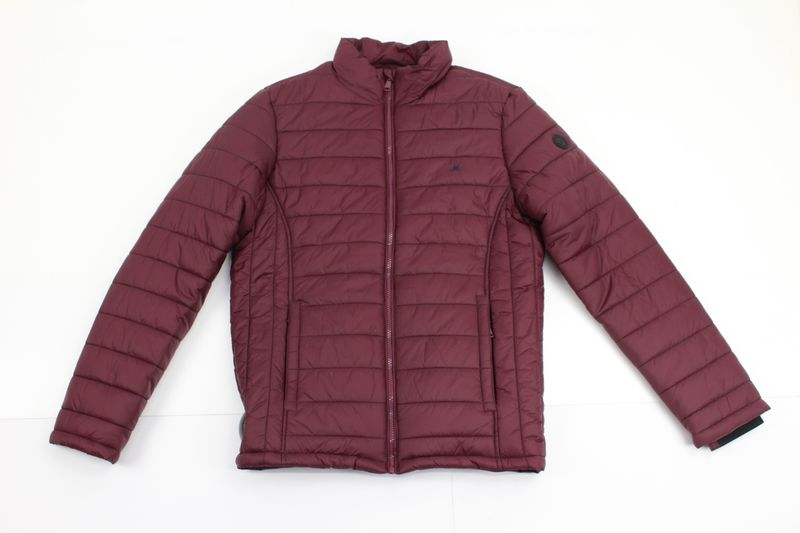 ML372459 VISTA NYLON PADDED BUBBLE JKT BURGUNDY