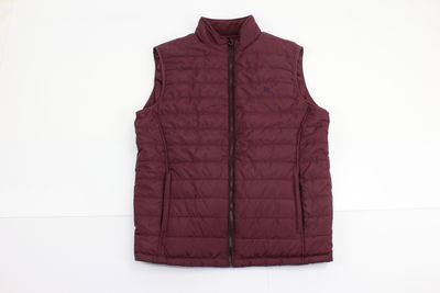 TREK PADDED BUBBLE GILET BURGUNDY ML371451