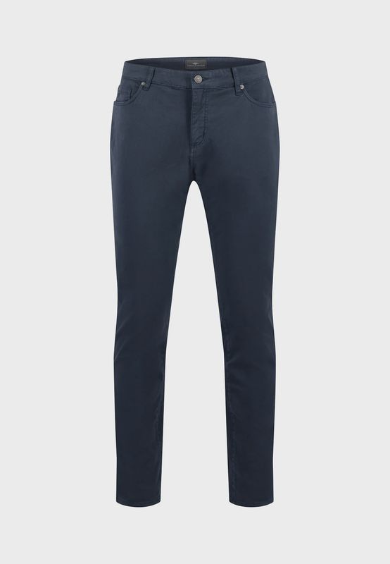 1413 2802 FYNCH HATTON STRETCH CHINO COL 688 DARK NAVY