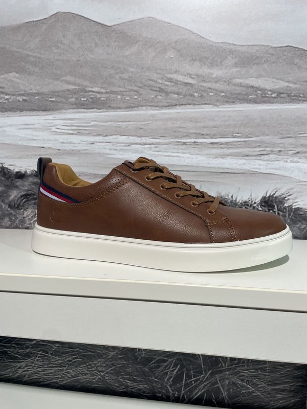NTY534 MENS SPORTY TIE SHOE TAN