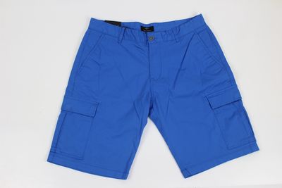 1313 2911 FYNCH HATTON BASIC STRETCH CARGO BERMUDA SHORTS 600 BRIGHT OCEAN