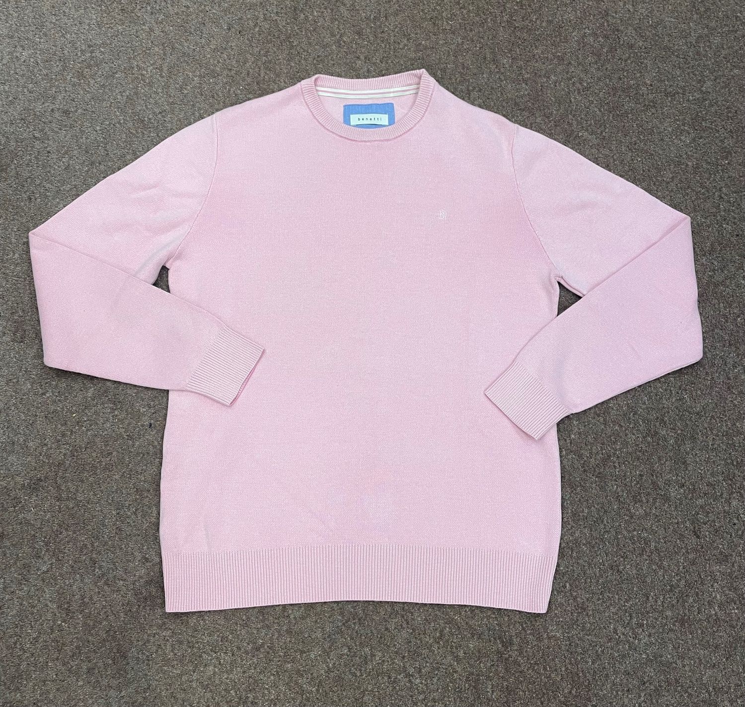 BENETTI GALE CREW NECK KNIT ROSE