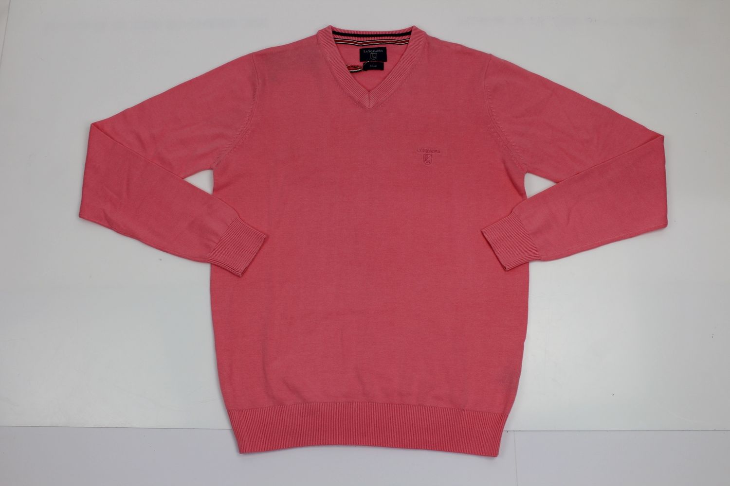 123 1032 LA SQUADRA V NECK JERSEY BUBBLE GUM