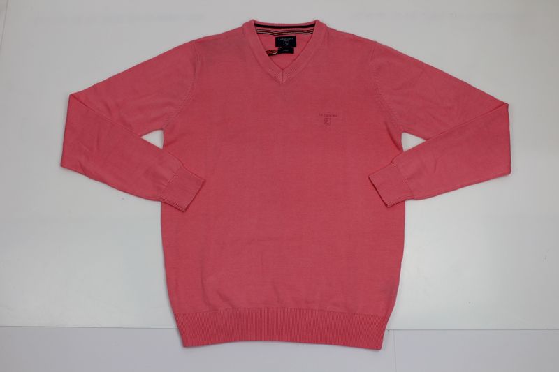 123 1032 LA SQUADRA V NECK JERSEY BUBBLE GUM