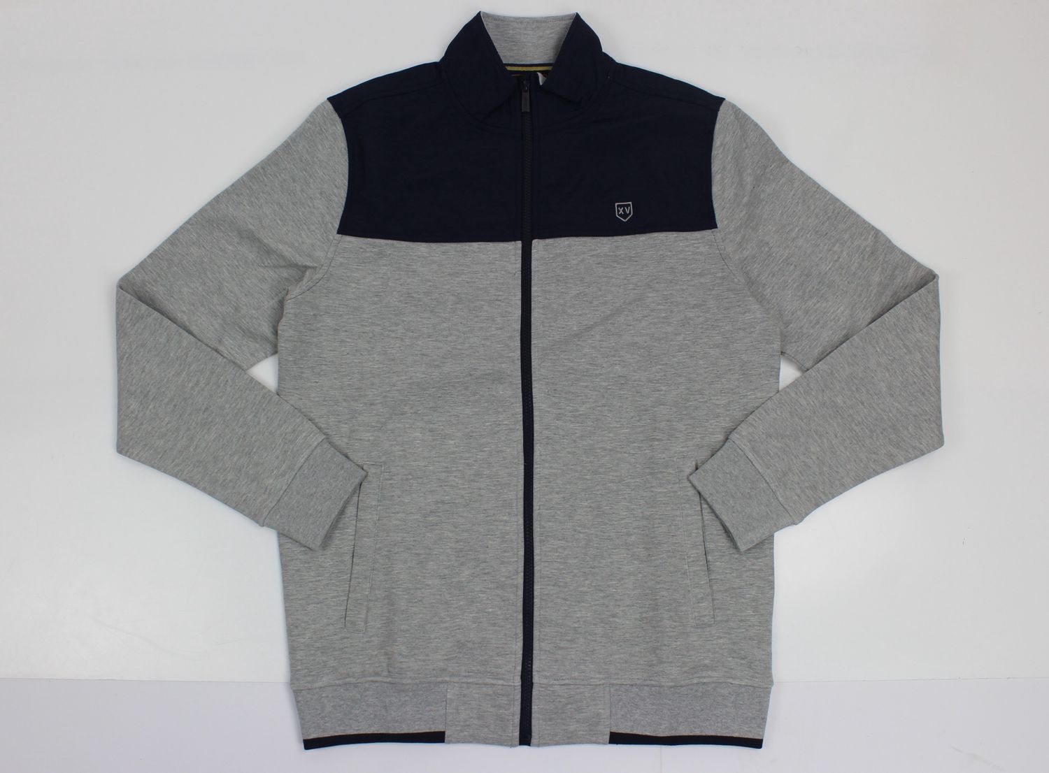 KWAGGA 1/4 ZIP STEEL MIX