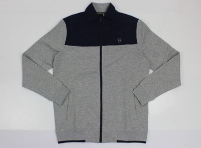 KWAGGA 1/4 ZIP STEEL MIX