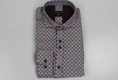 SCOTT &amp; WADE SWLS5339 TOBIN LS SHIRT SKY/TAN