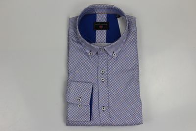 SCOTT &amp; WADE SWLS5336 SAGRES LS SHIRT MULTI PRINT