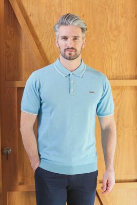 KR8 09685 FITZ POLO SKY BLUE