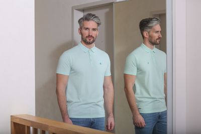 KR8 13237 SETH POLO PALE GREEN