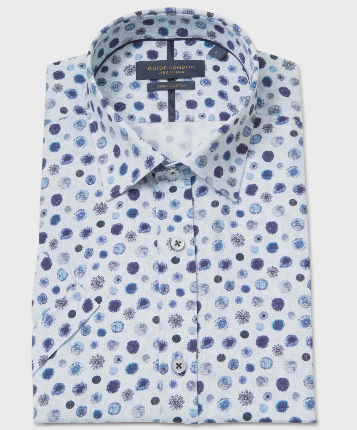 GUIDE S/S SHIRT HS2856 BLUE
