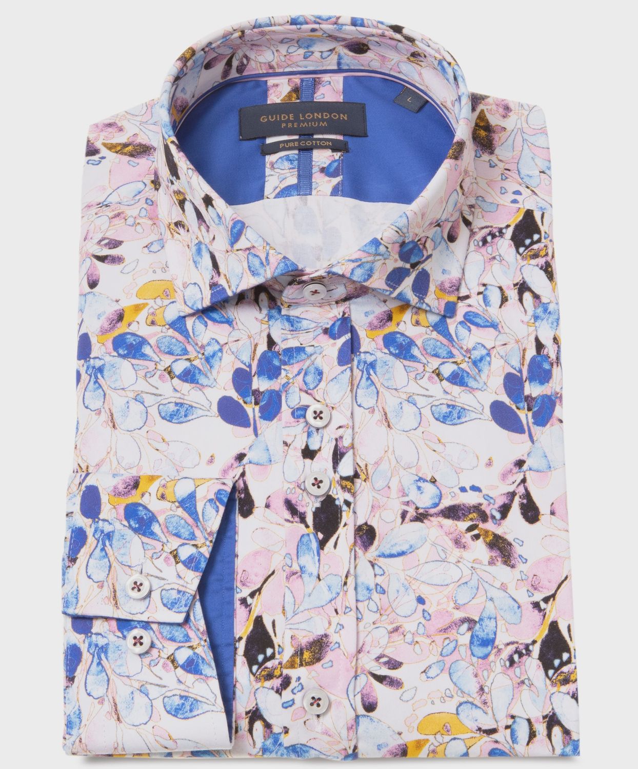 GUIDE L/S SHIRT LS77162 PINK MULTI