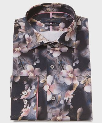 GUIDE L/S SHIRT LS77120 BLACK MULTI