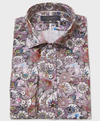 GUIDE L/S SHIRT LS77122 PINK MULTI