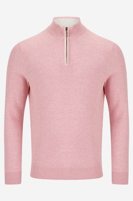BENETTI DAWSON 1/4 ZIP BLUSH