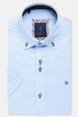 BENETTI MENS S/S SHIRT MARTIN MODERN FIT SKY