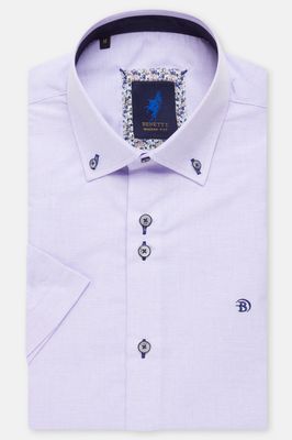 BENETTI MENS S/S SHIRT MARTIN MODERN FIT LILAC