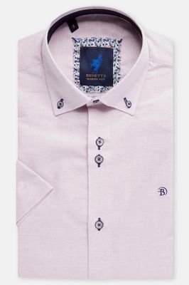 BENETTI MENS S/S SHIRT MARTIN MODERN FIT PINK