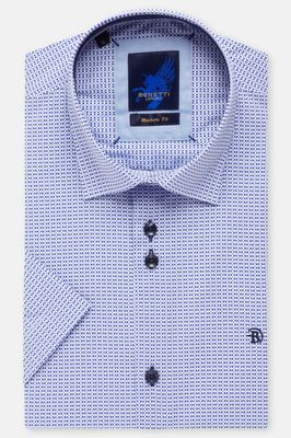 BENETTI MENS S/S SHIRT DALLAS NAVY