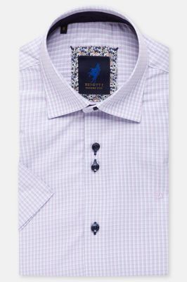 BENETTI MENS S/S SHIRT BEVERLY MODERNFIT PINK