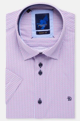 BENETTI MENS S/S SHIRT DALLAS RED