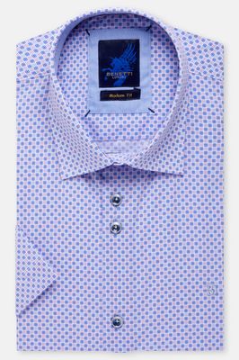 BENETTI MENS S/S SHIRT MIAMI PINK